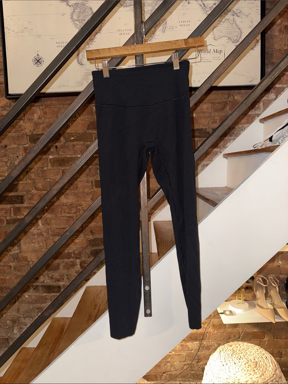 Beyond Yoga Kids Black High-Rise Leggings